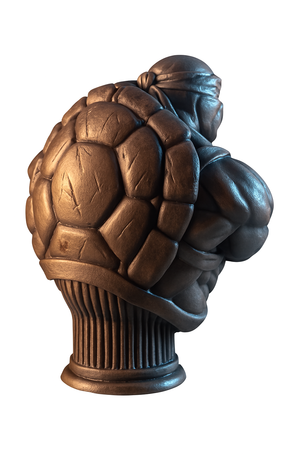 Ninja Turtle Bust – Premium 3D Printed Fan Art Collectible