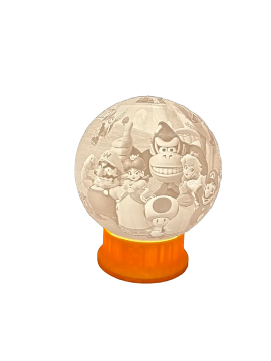 Mario 3D Printed Lamp