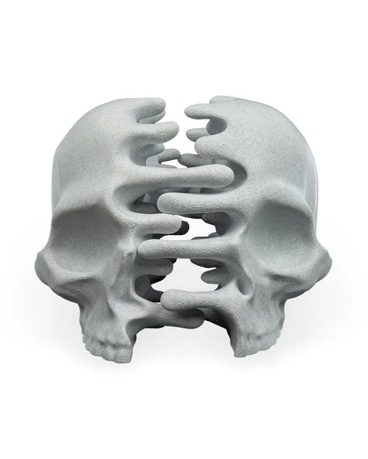 RIPped Skull – Surreal Decorative Sculpture