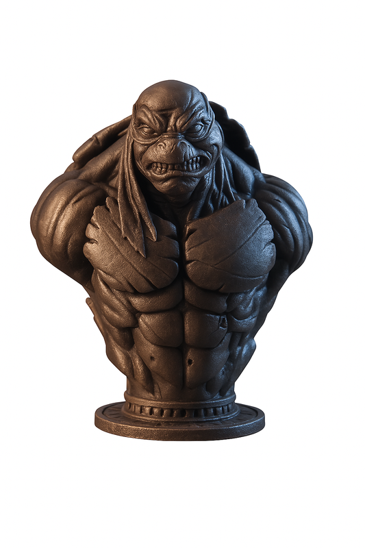 Ninja Turtle Bust – Premium 3D Printed Fan Art Collectible