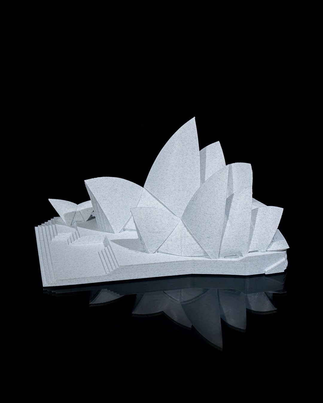 Sydney Opera House - Realistic 3D Printed Model