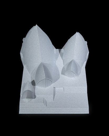 Sydney Opera House - Realistic 3D Printed Model